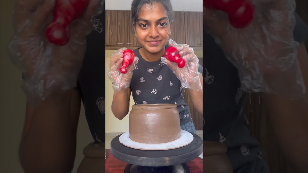 Dum briyani cake🤤🔥Ramadan spl🥳 #shorts #ramadan #eid #biriyani #cake #food #trending