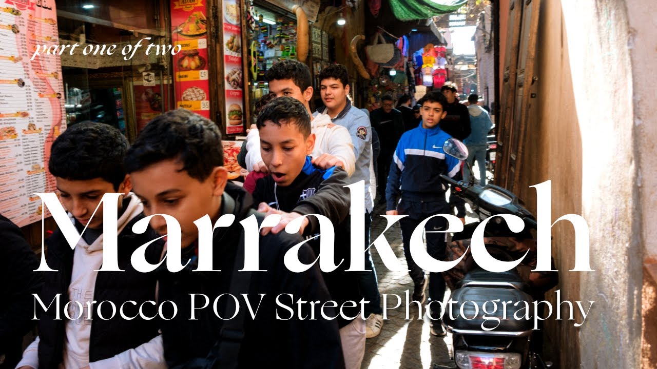 Wandering the Markets in Morocco | Fujifilm X-T5 | POV Street Photography