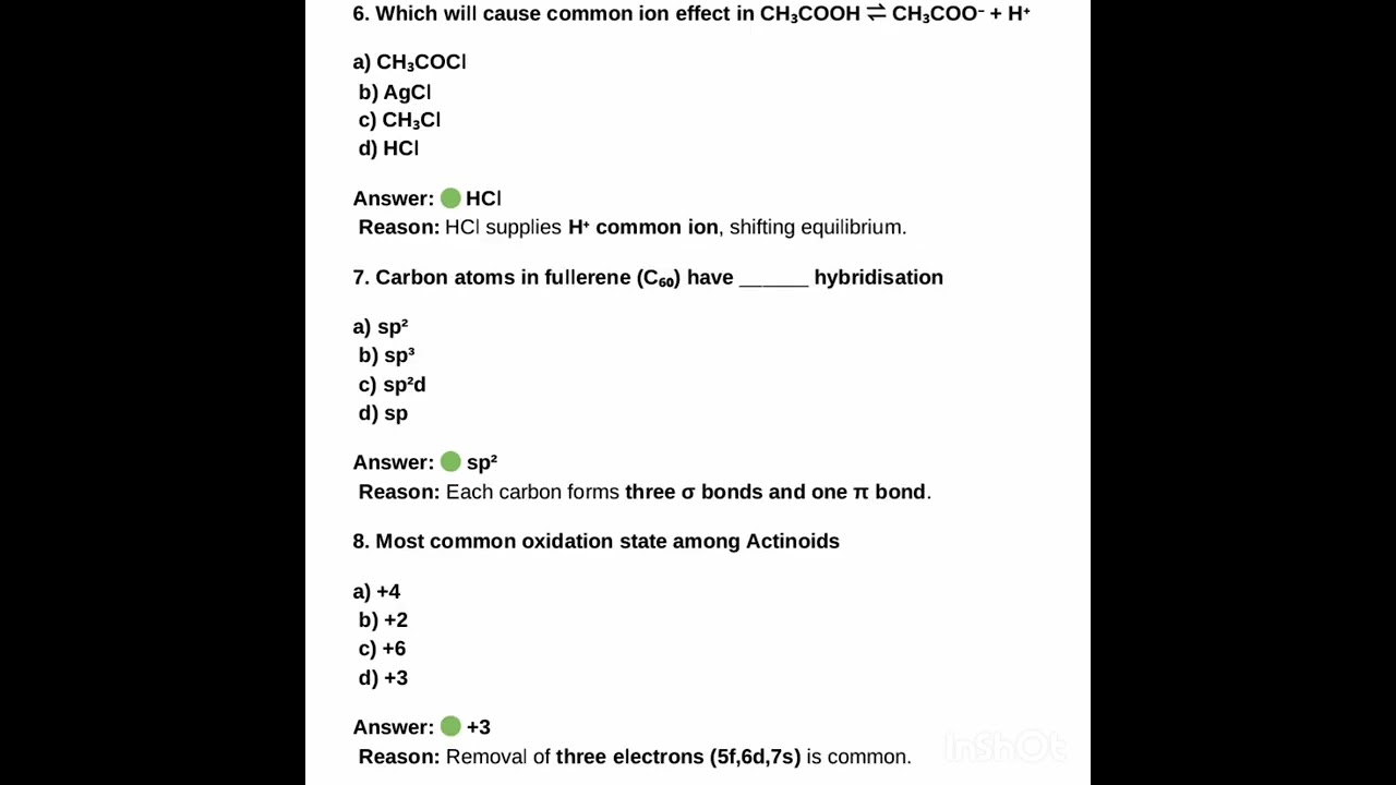 #12 th chemistry march 23 one marks