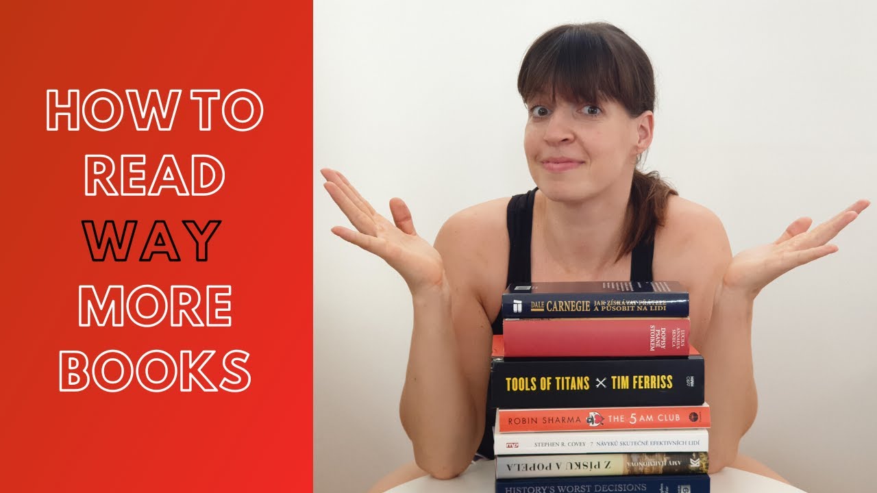HOW TO READ WAY MORE BOOKS - tips for reading daily in 2020