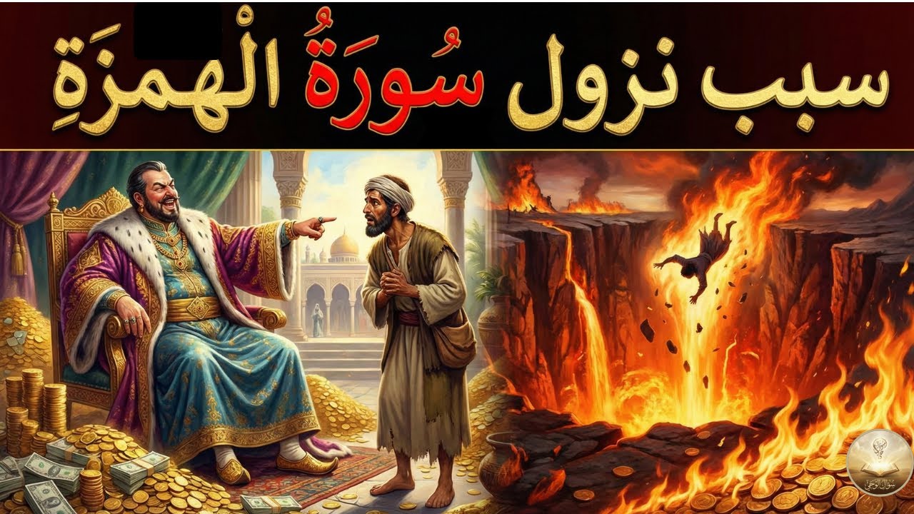 سبب نزول سورة الهمزة :المال والجاه لا ينفعان أمام عذاب الله