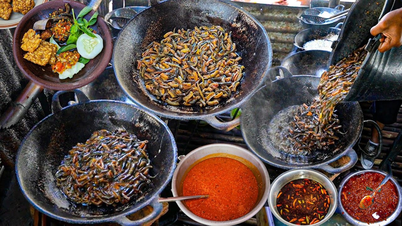 JUALAN CUMA 1 JAM LANGSUNG HABIS!! KETEMU SAMBAL BELUT PINGGIR SAWAH PALING VIRAL DI SOLO