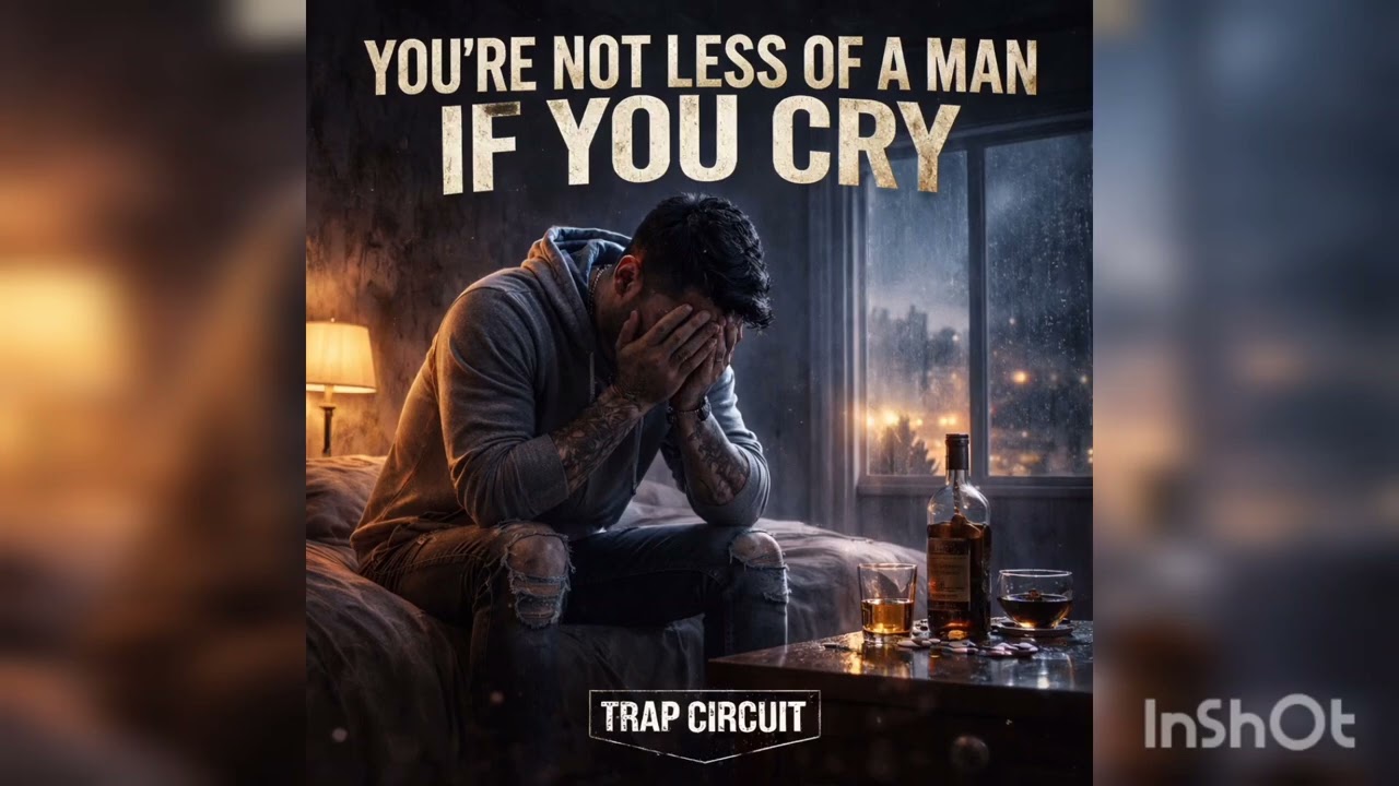 You're not less of a man if you cry
