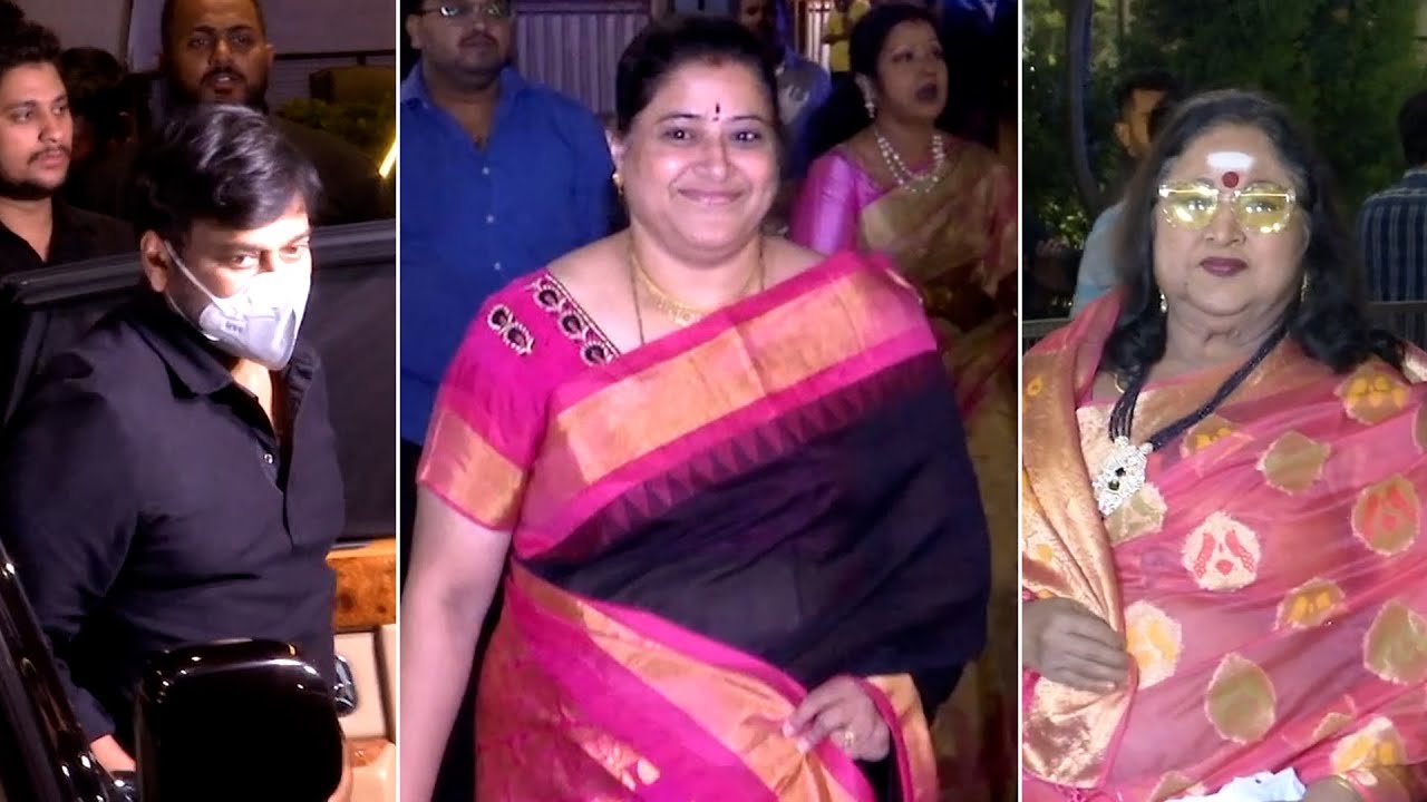 Santosham South Indian Film Awards 2022 I Chiranjeevi I Vanisri | Gulte.com