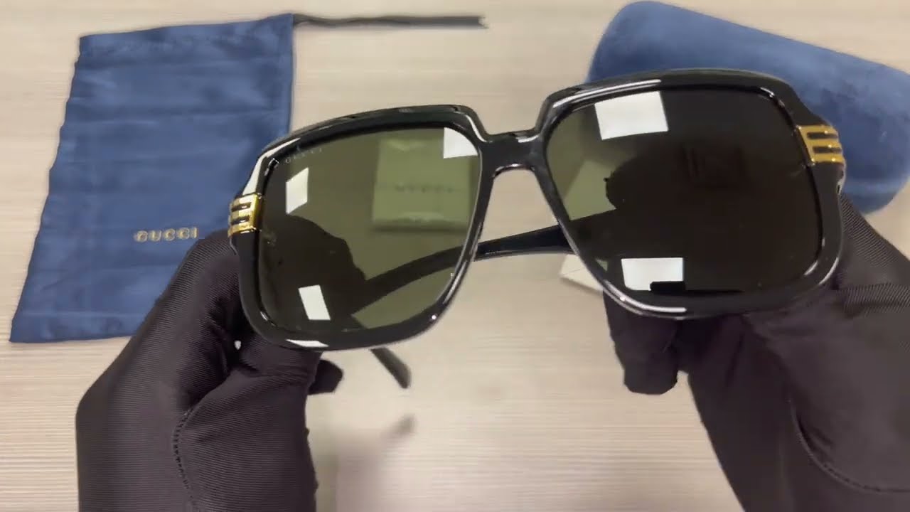 Gucci Sunglasses Model GG0979S 001 Black/Grey 59-15-140mm