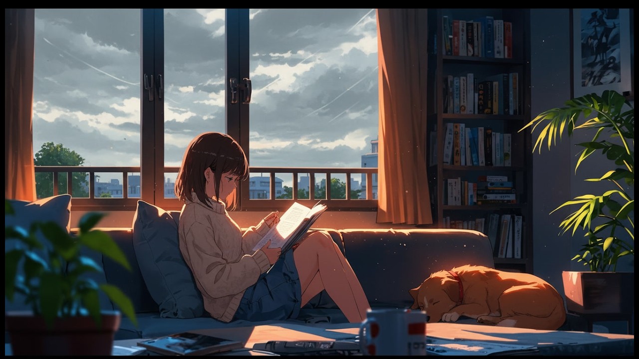 Light Rain Study – Lofi Chill