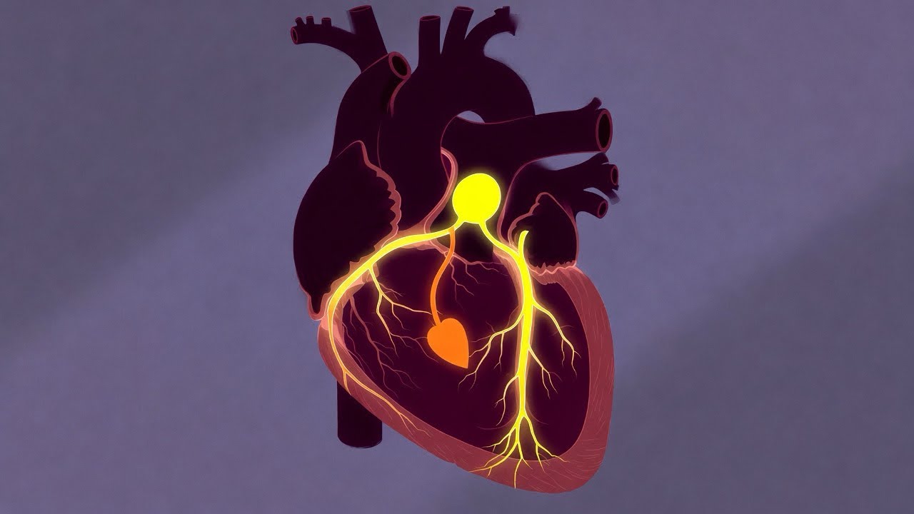 Normal Conduction system of Heart, AV node delay