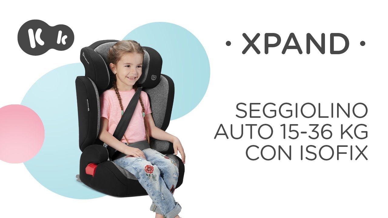 Seggiolino auto 15-36 kg XPAND di Kinderkraft | ISOFIX