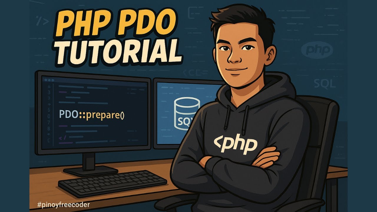 PHP PDO Full Tutorial (TAGALOG) — Secure & Modern Way to Use MySQL!