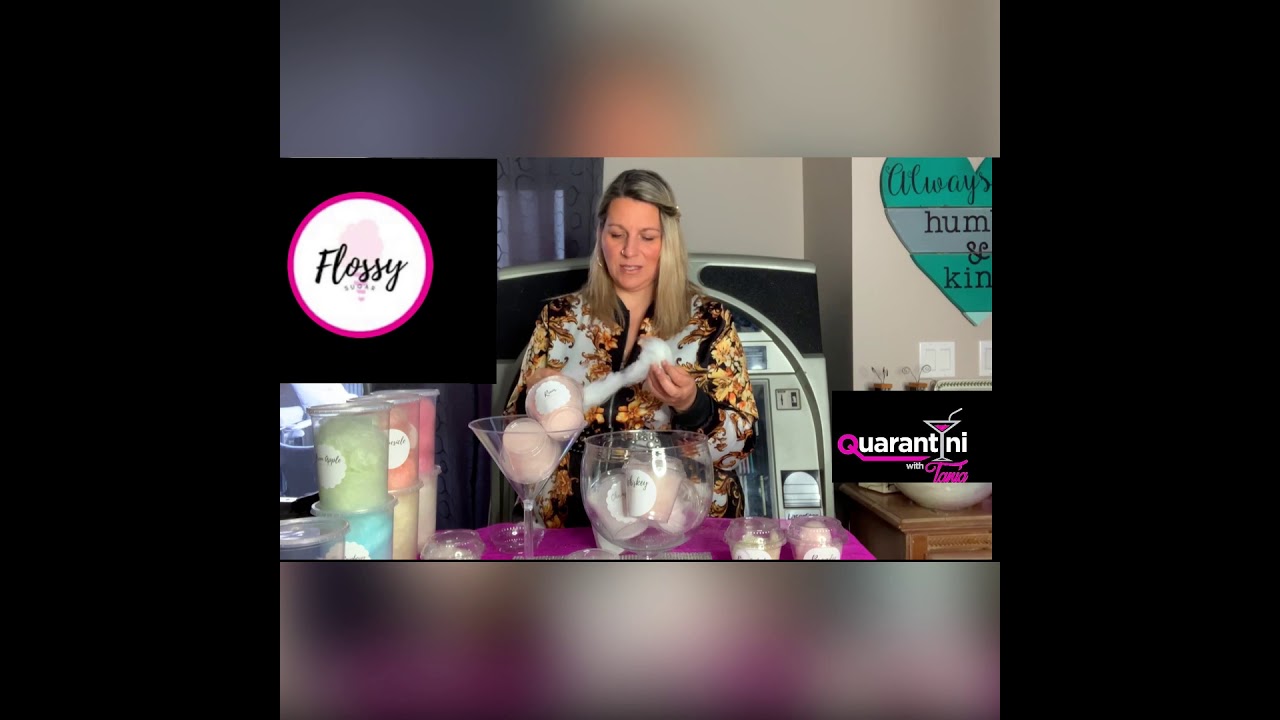 Flossy Sugar Boozy Cotton Candy Flavors