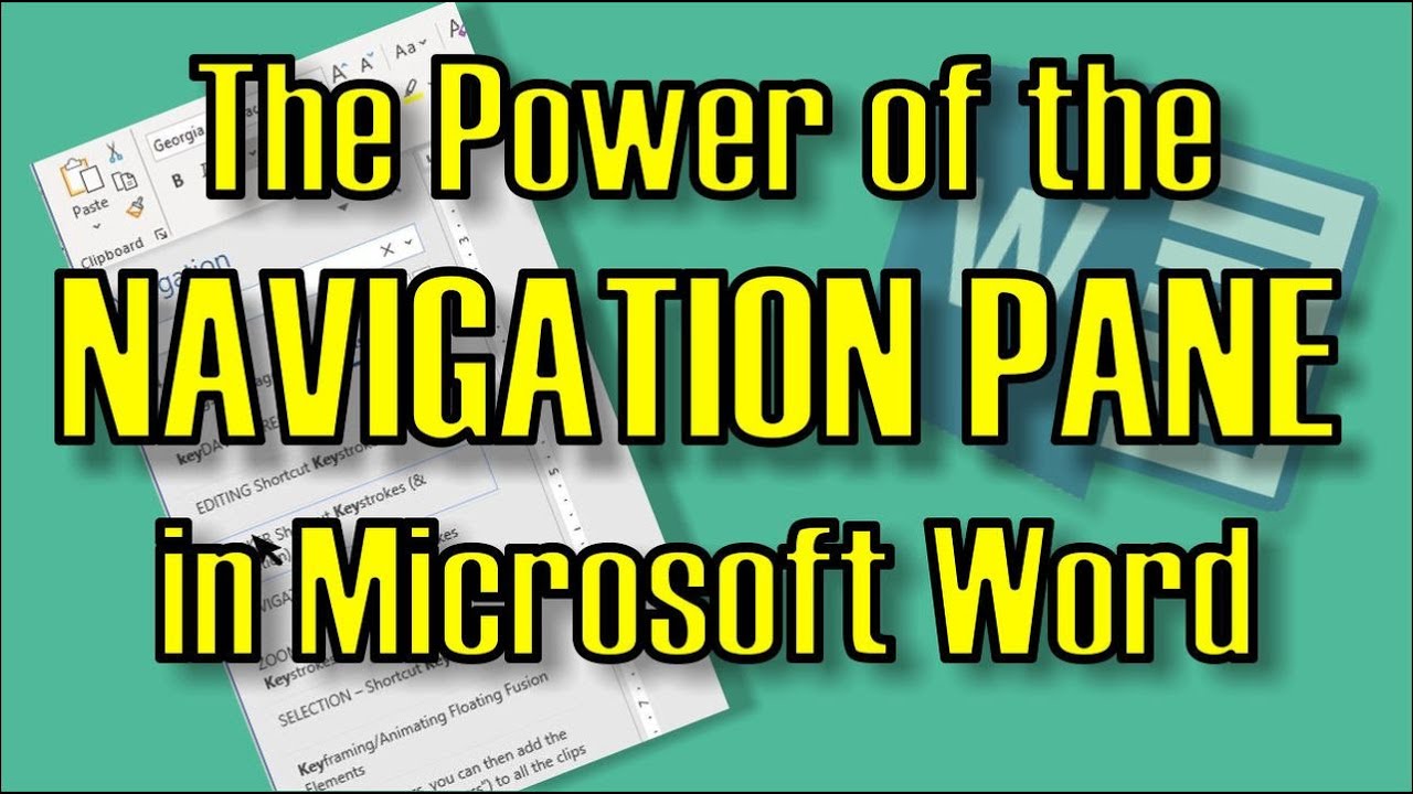 Microsoft Word's Navigation Pane: The Best Feature You&rsquo;ve Never Used