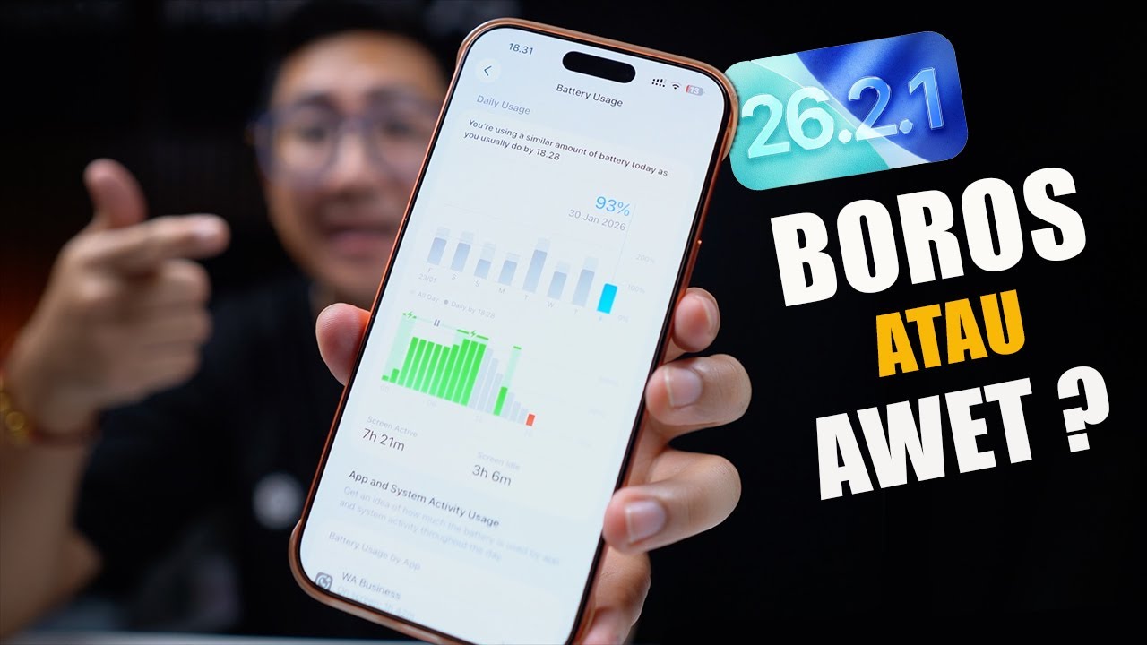JUJUR! iOS 26.2.1 Bikin Baterai iPhone Lebih Awet atau Lebih Boros?