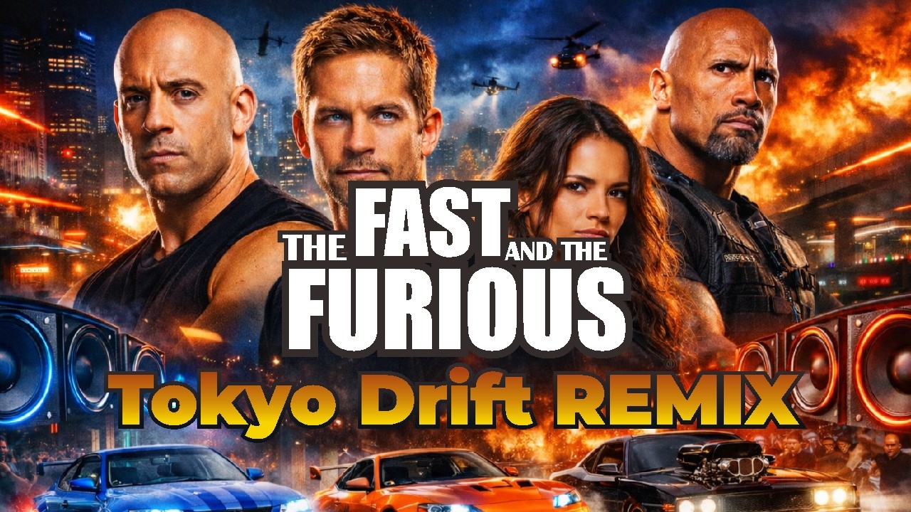 TERIYAKI BOYZ - TOKYO DRIFT ( REMIX )  | DJ REMIX | HITS MUSIC DJ | ( AI Music Version )