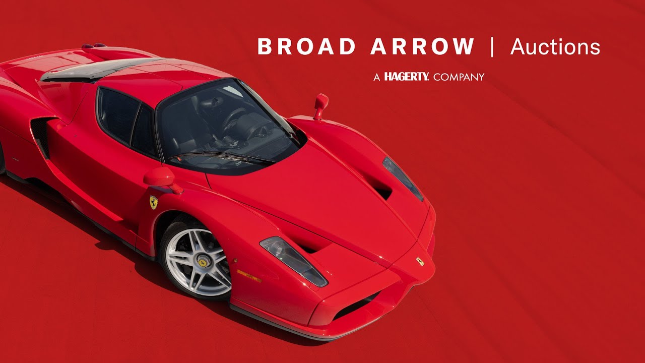 The Wednesday Evening Broad Arrow Auction at the Monterey Jet Center as Part of Motorlux