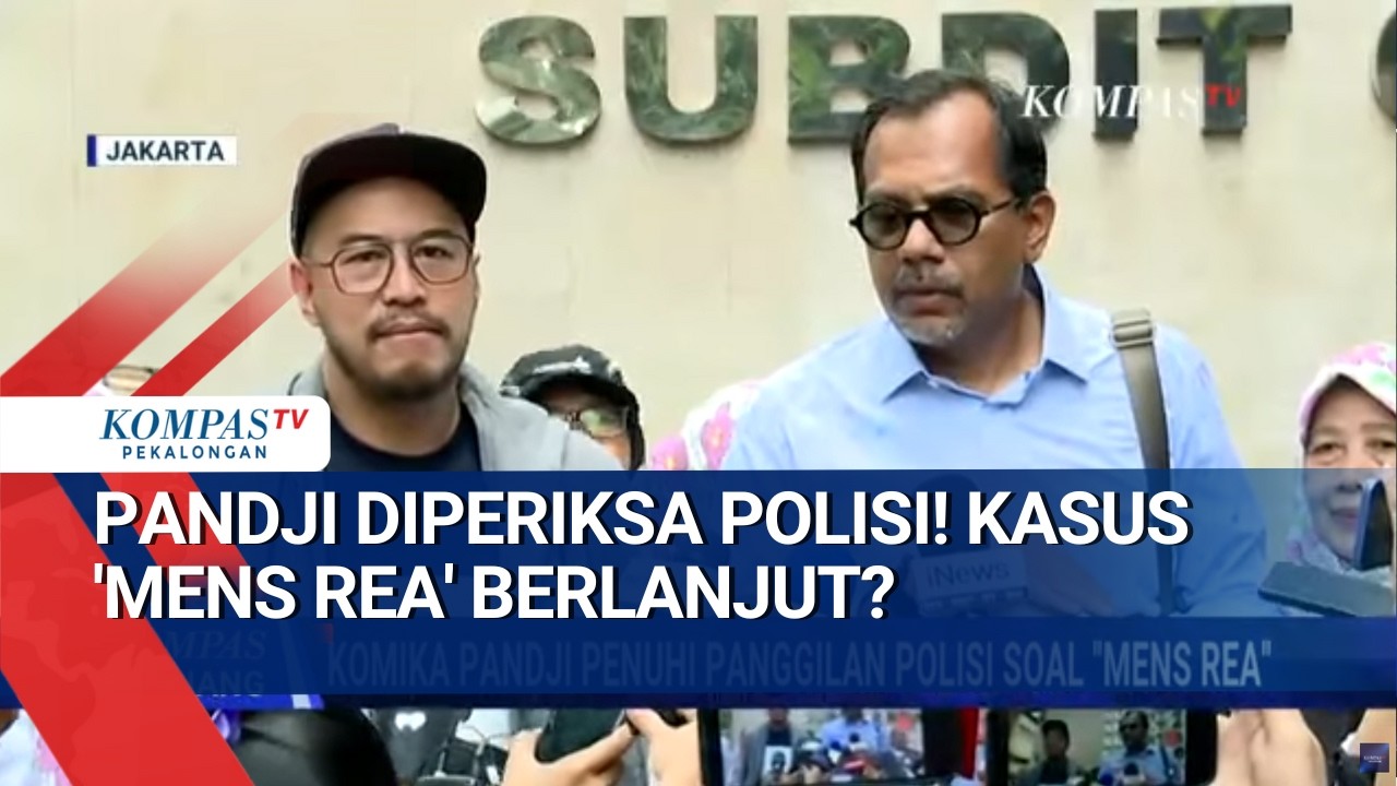 Komedi Berujung Polisi! Update Kasus 'Mens Rea' Pandji Pragiwaksono, Ada Unsur Pidana?