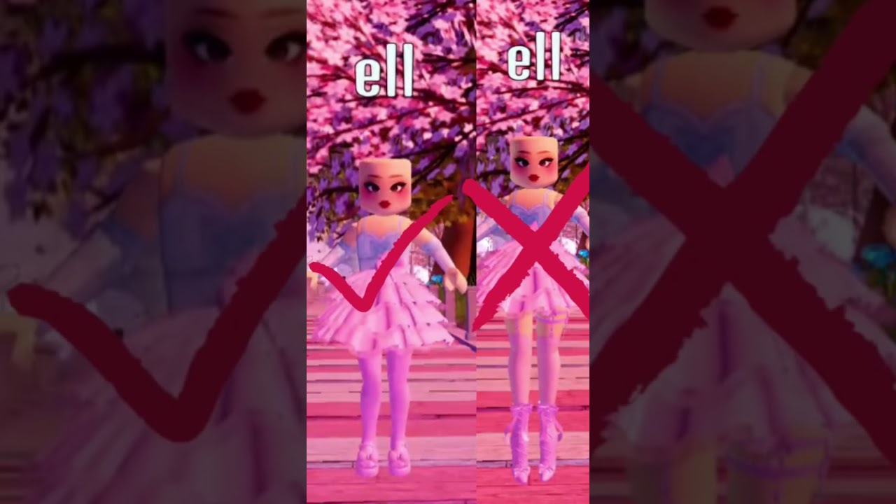 how to make proportional Royale High outfits
