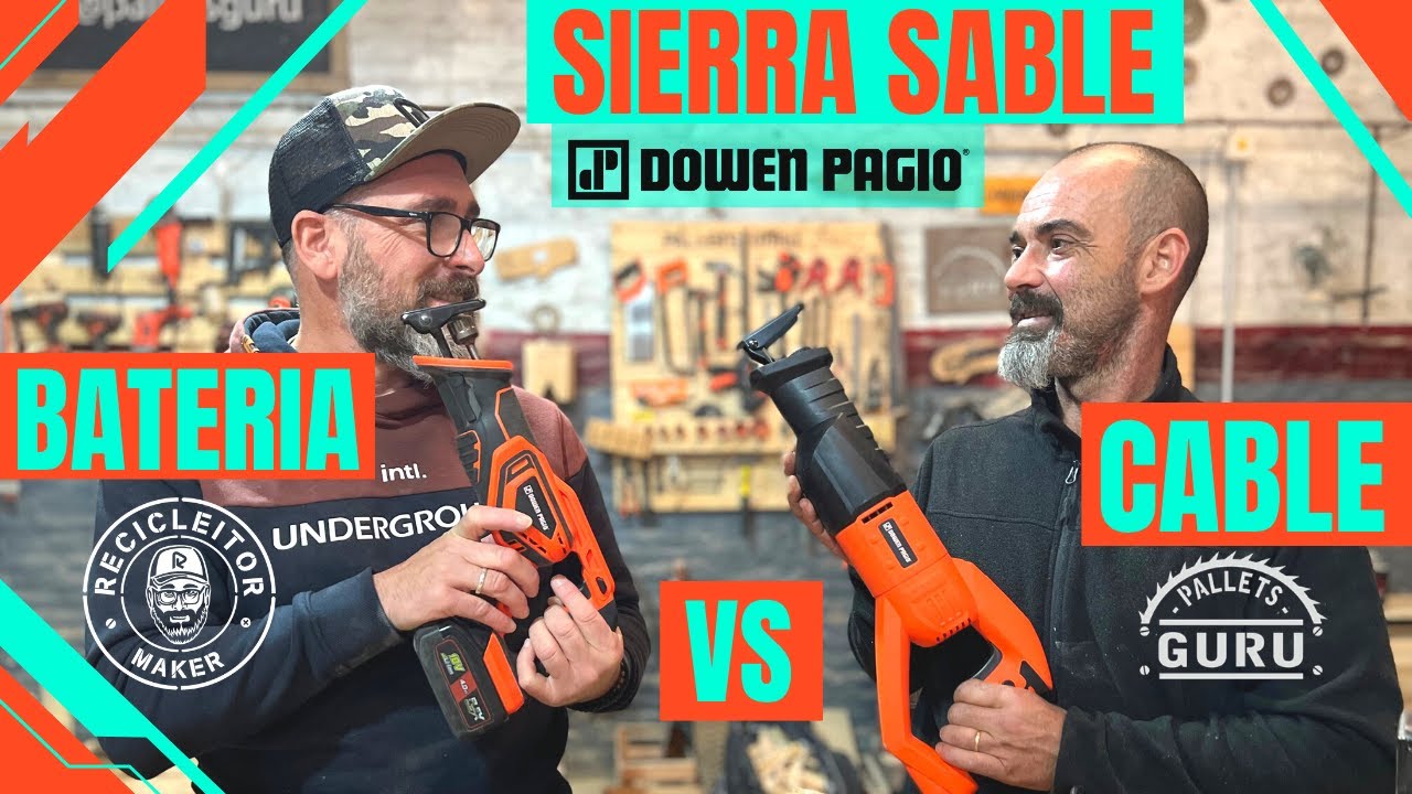 SIERRA SABLE a BATERIA o con CABLE ?  Probamos dos bestias de DOWEN PAGIO en Argentina con Nico.