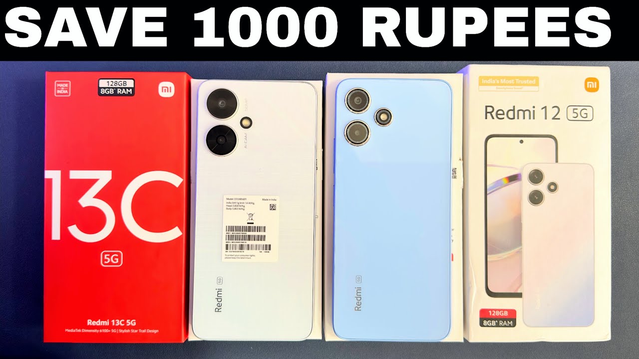 Why Is Redmi 13c 5G vs redmi 12 5G  unboxing and comparison So Popular Right Now?