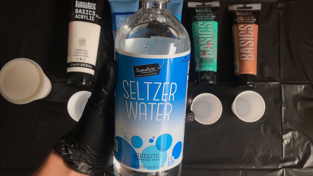 Carbonated Water + Paint = Cells?  - Testing the Theory