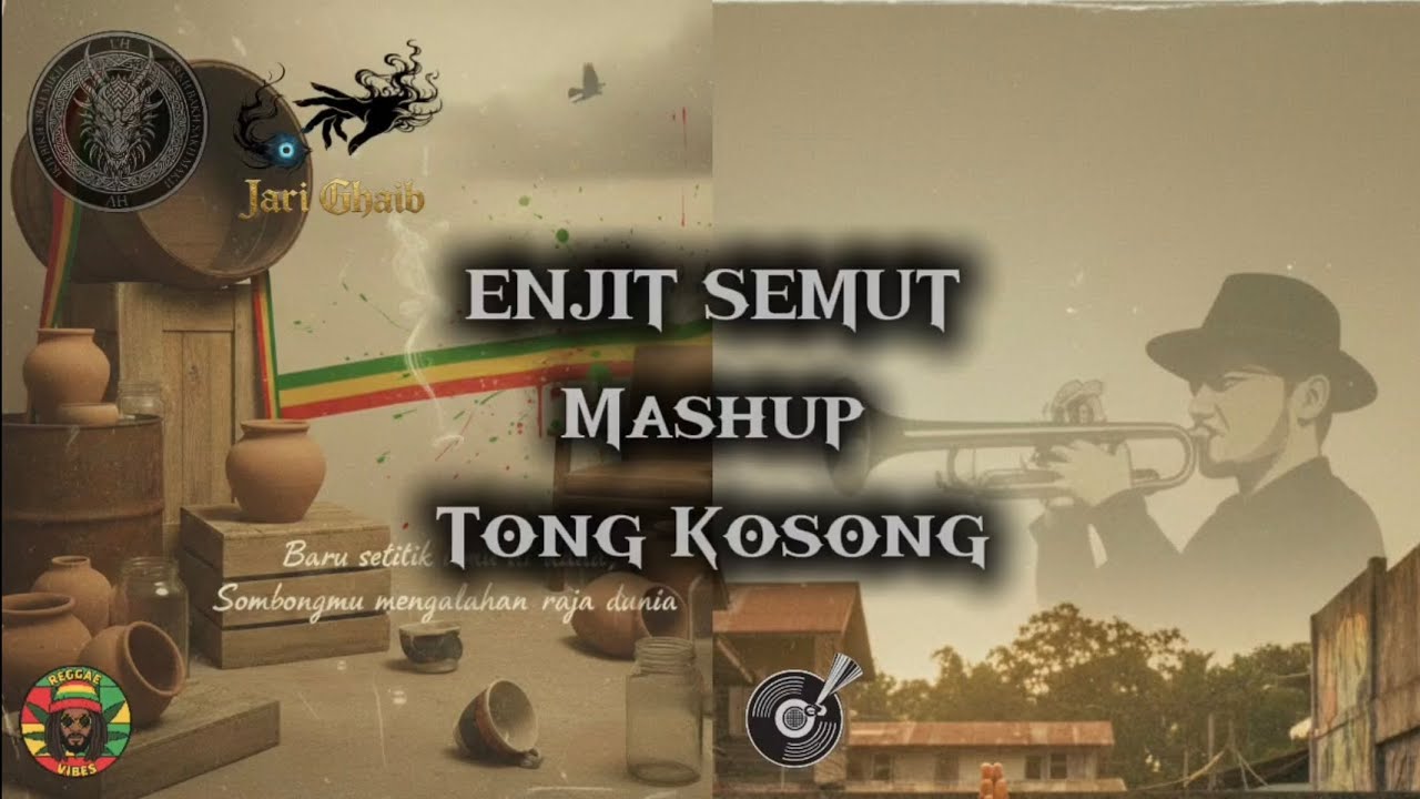 ENJIT SEMUT x TONG KOSONG - Jari Ghaib (Official Lyric Video)