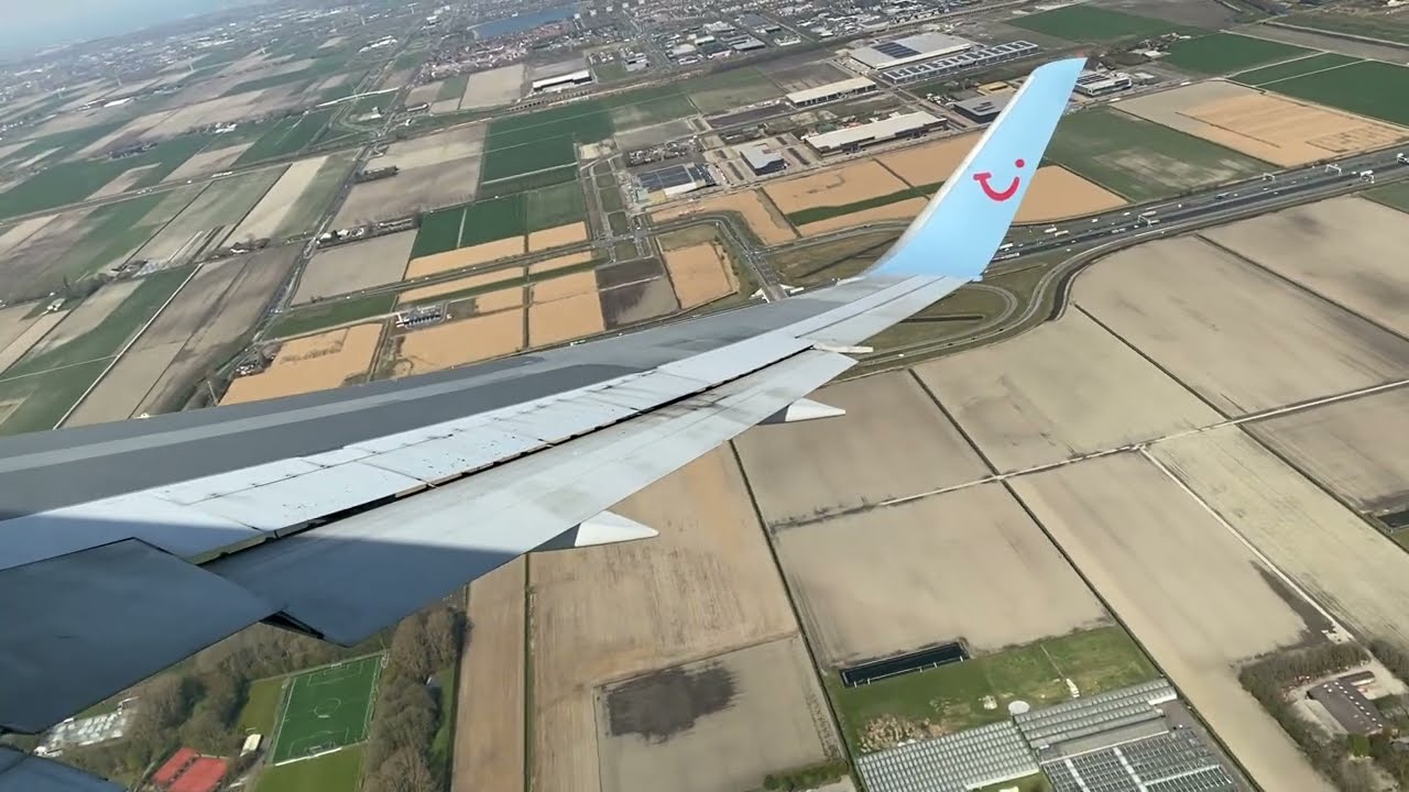 TUI fly Boeing 767-300ER Takeoff from Amsterdam Schiphol Airport
