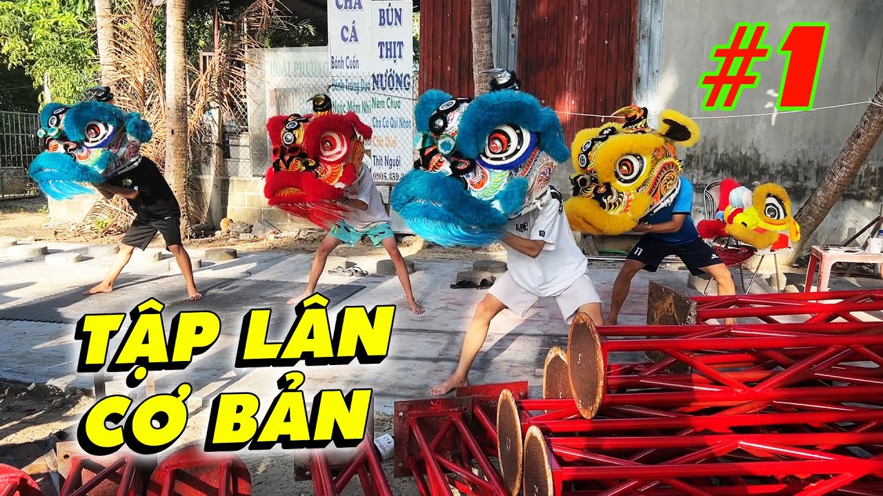Bình Minh TV | Hướng Dẫn Múa Lân Cơ Bản - Dễ Tập [#1]