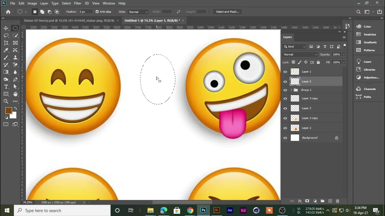 D 64 CLASS 38 #photoshop #emoji design