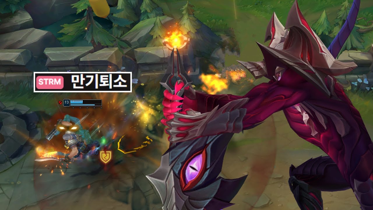 가렌으로 갱플랭크의 신을 대적하기 (언랭챌32화)