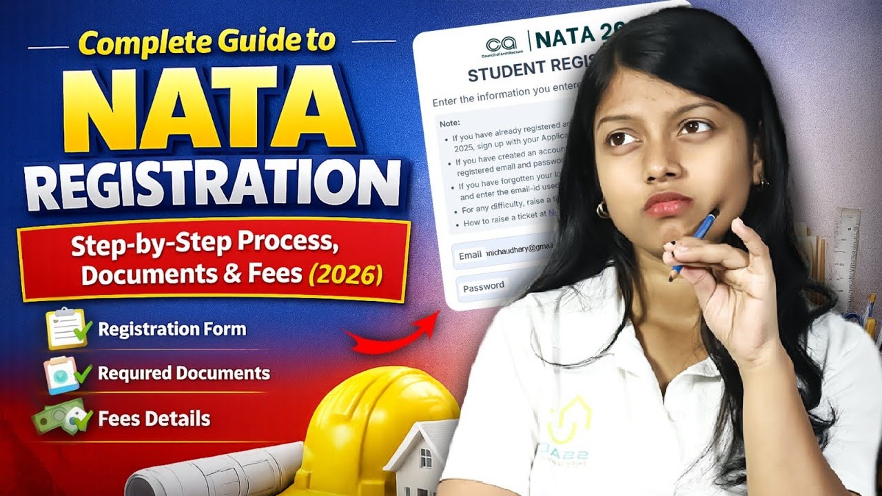 NATA 2026 Step-by-Step REGISTRATION Process | Don&rsquo;t make any mistake!