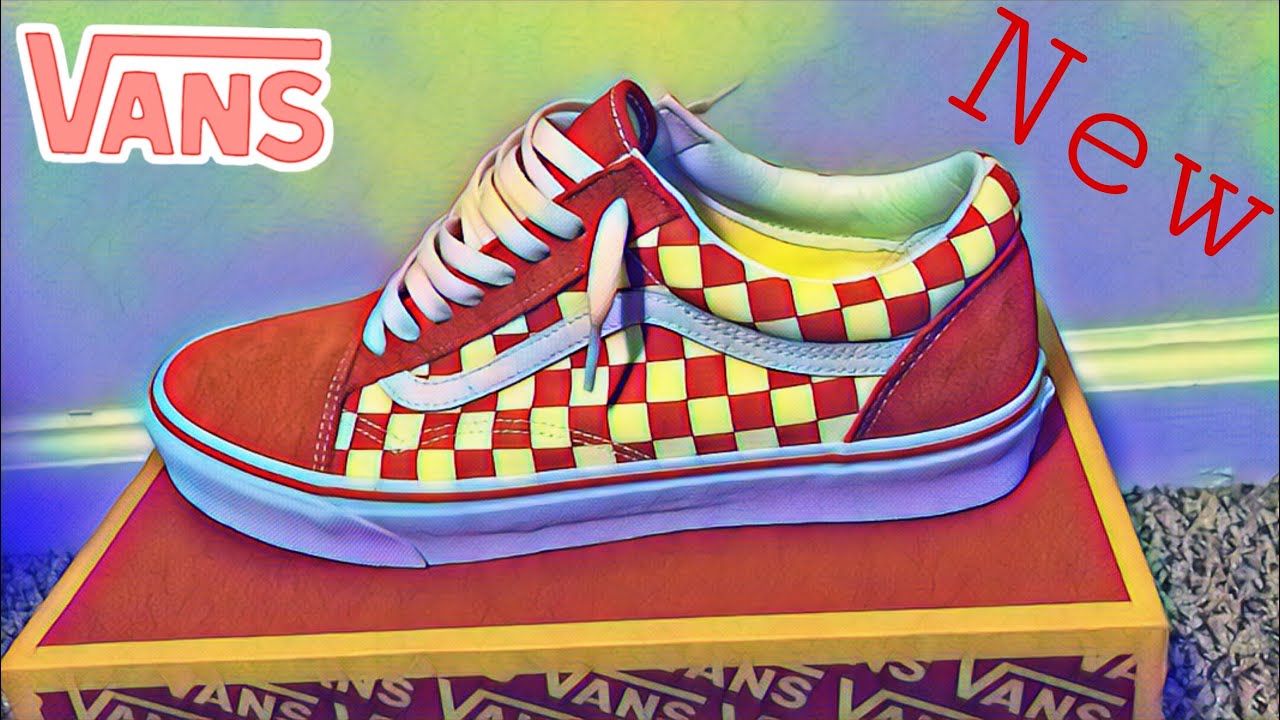 My new Vans PRIMARY CHECK OLD SKOOL
