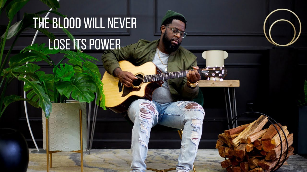 Gospel Guitar Tutorial, The Blood Will Never Lose It’s Power by Andraé Crouch