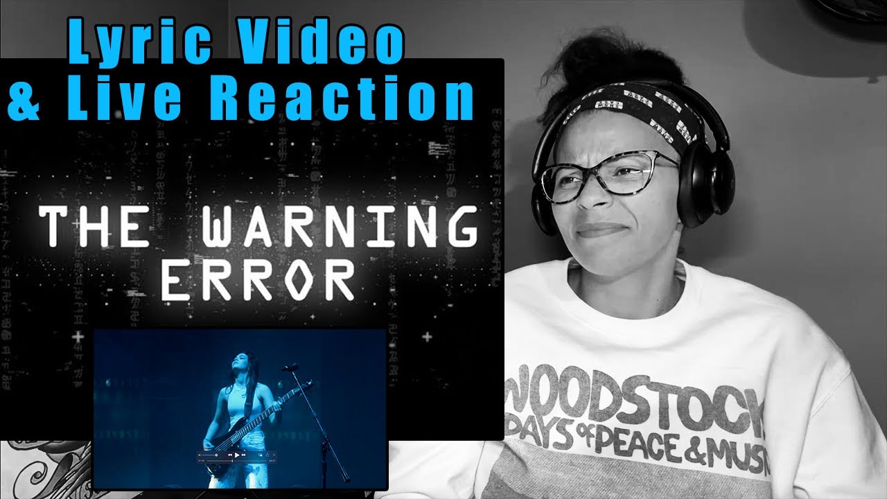 The Warning - ERROR Live at Teatro Metropolitan | & Lyric Video Reaction | POTENTIAL GIVEAWAY?
