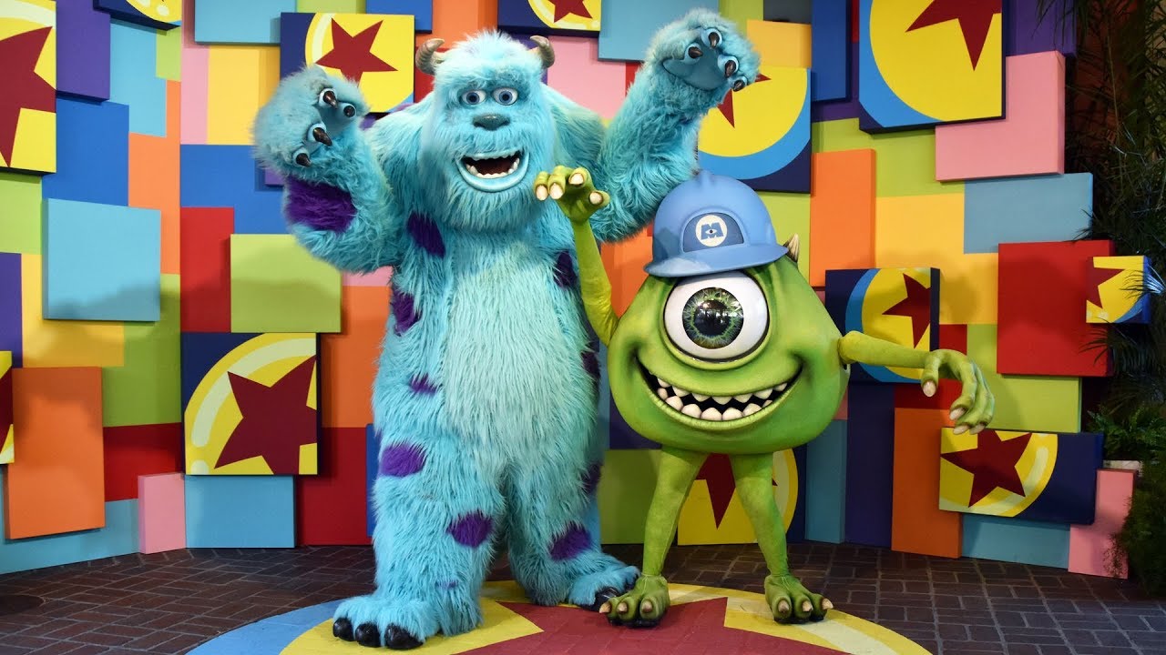 Mike Wazowski & Sulley Pixar Pals Meet & Greet at Disney California Adventure Pixar Fest, Disneyland