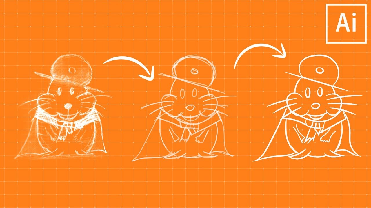 Learn to Sketch & Ink Artwork in Illustrator CC!