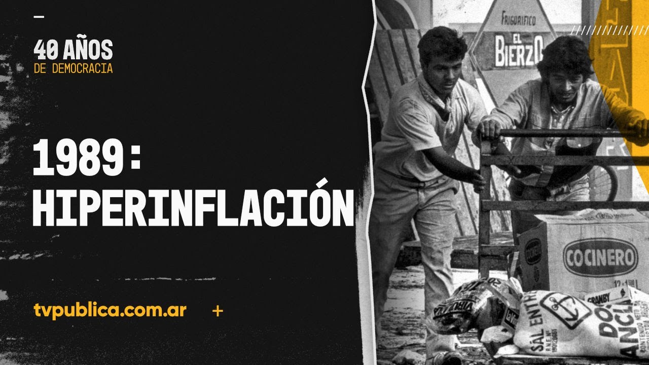 ¿Qué fue la hiperinflación?