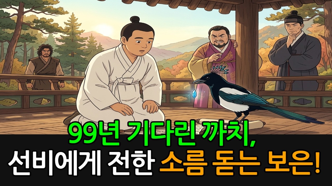 99년 기다린 까치, 선비에게 전한 소름 돋는 보은!!