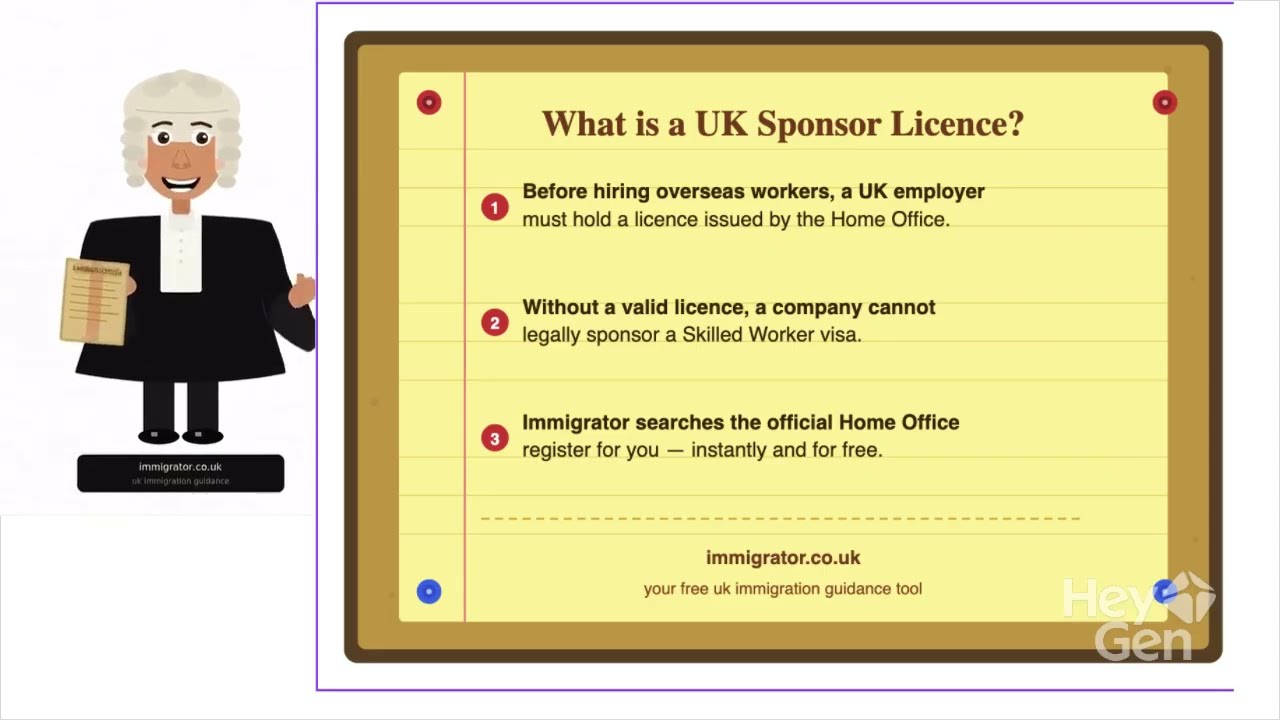 UK Sponsor Licence Checker Tool 🇬🇧 | Check If a Company Can Sponsor You (2026 Guide)