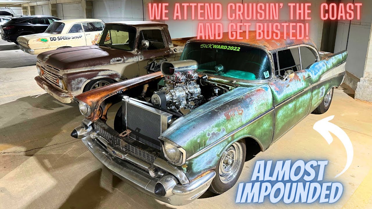 Мы посещаем Cruisin' the Coast 2023 и нас РАЗБИВАЮТ!