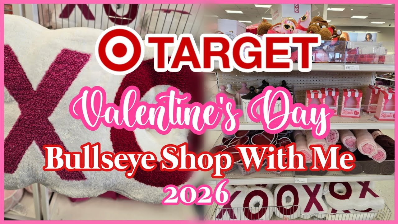♥️ TARGET VALENTINE ♥️ SHOP WITH ME | BULLSEYE 🎯 