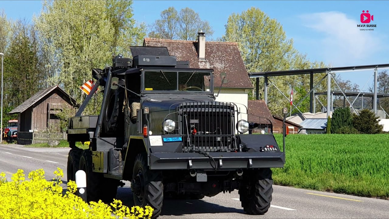 Militärfahrzeuge Historische, die noch Freude machen.
