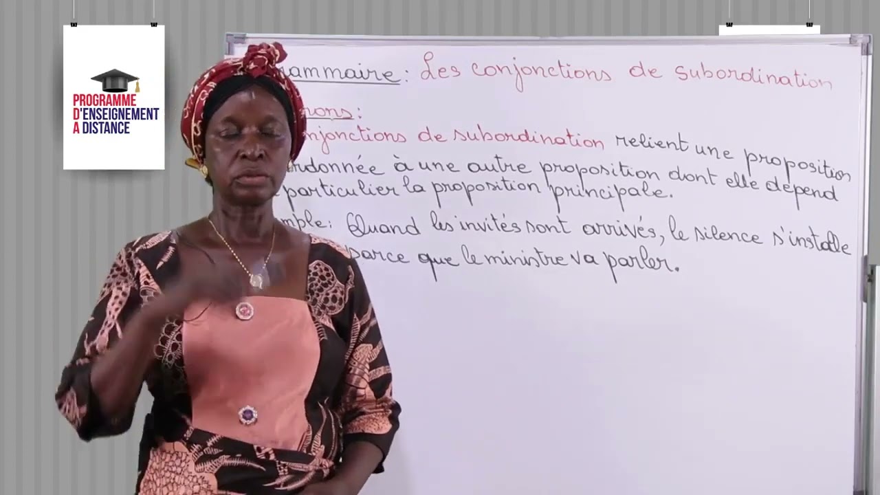 Leçon 84 Grammaire   Les conjonctions de subordination