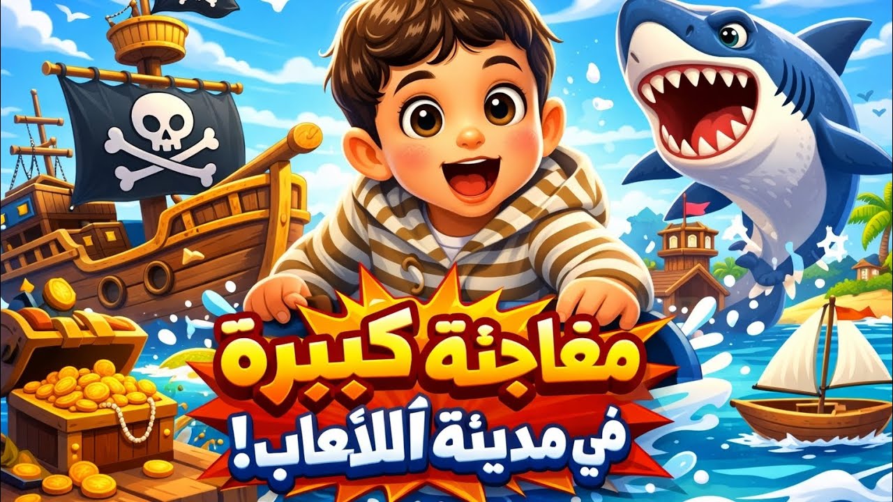 مغامرة مجنونة في مدينة الألعاب 😱🔥