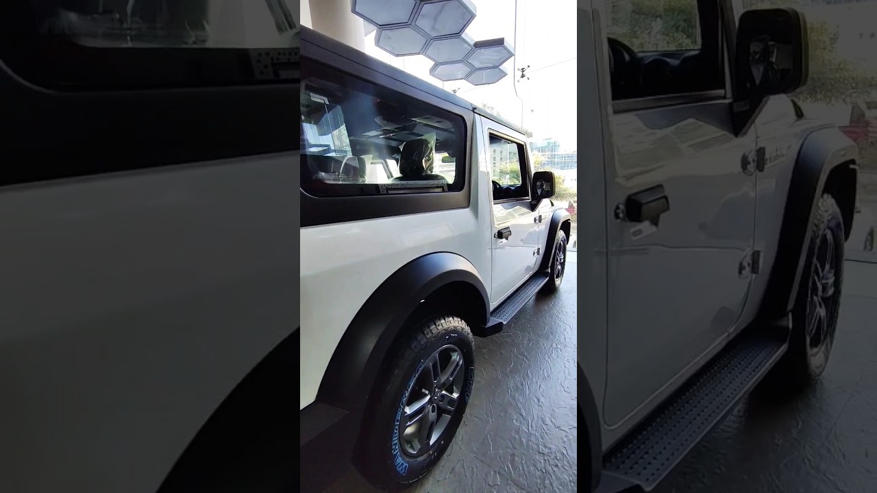 Original White Thar 2023 🤍🔥 #mahindra #thar #suv #white #offroad #vehicle #deshi #indian 🇮🇳