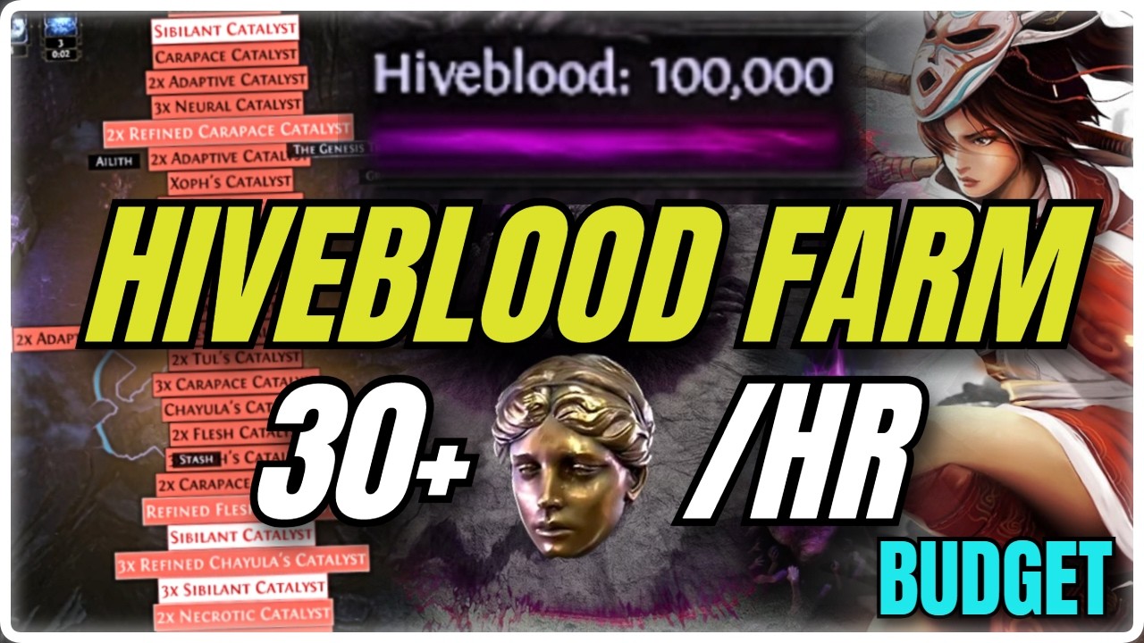 Эта бюджетная стратегия приносит 30-60 долларов в час | Hiveblood Breach & Go - Path of Exile 2