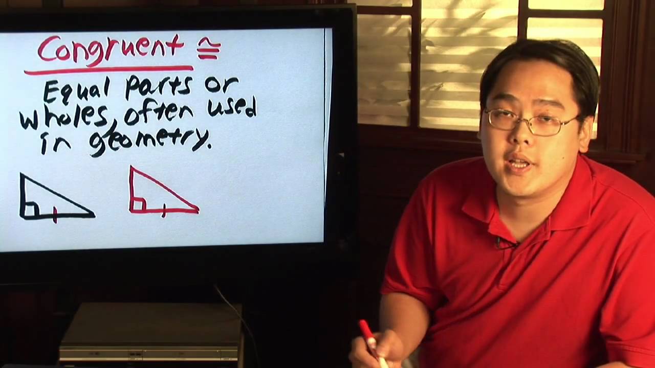 Geometry Tips : What Is the Meaning of Congruent?
