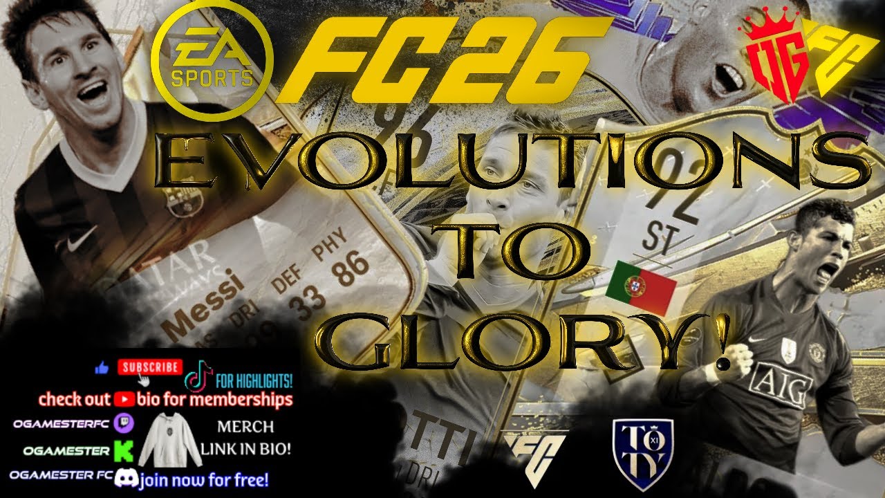 FC26 EVOLUTIONS TO GLORY: BUILT FOR TRUE FOOTBALL!