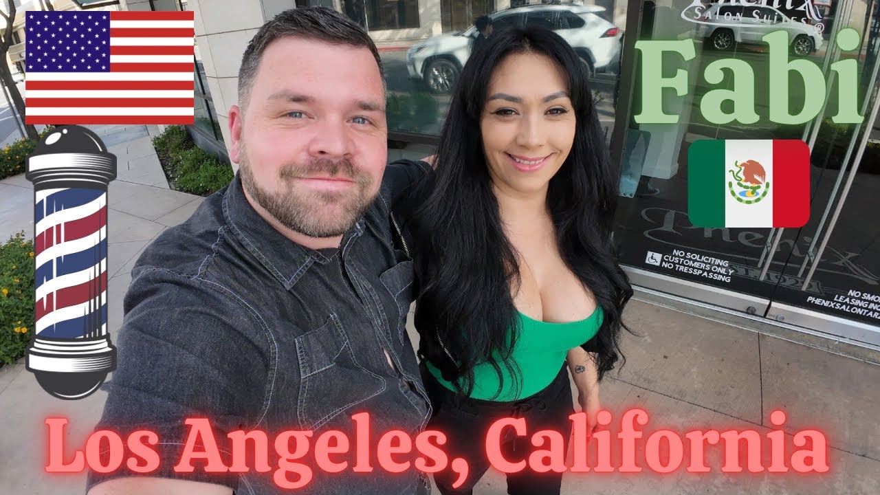 💈 Haircut & Beard Trim w/ Fabi (Los Angeles, California) 🇺🇸 ASMR