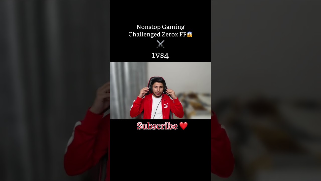 1vs4 challenge by Nonstop Gaming🍷🗿