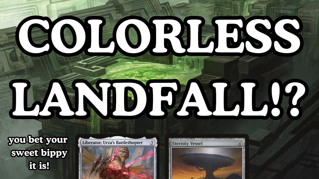 COLORLESS LANDFALL!? - Liberator, Urza's Battlethopter - Casual Commander Magic the Gathering