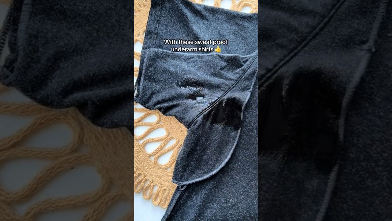 Sweat proof underarms for the win!